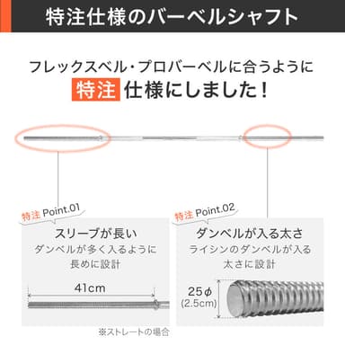 スリーブは約41cm