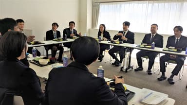 JR東日本社員との懇親会