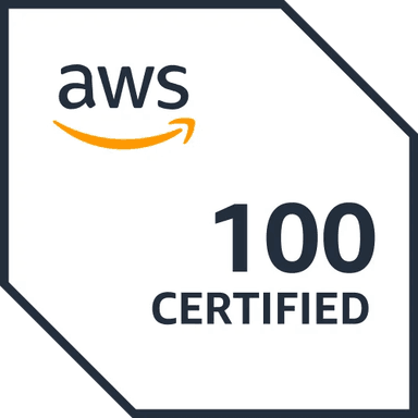 「AWS 100 APN Certification Distinction」ロゴ