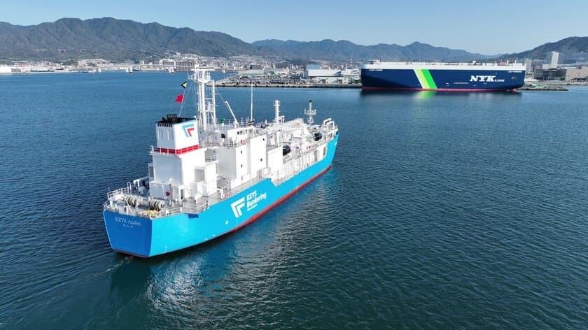 「KEYS Azalea」が、西日本地域初のShip to Shipによる
LNGバンカリングを実施しました
― 船舶燃料のLNG化を促進し環境負荷の低減に貢献 ―