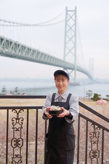 レストラン海峡楼の生しらす丼2