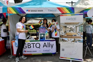 「東京レインボープライド2024」イベント当日の様子