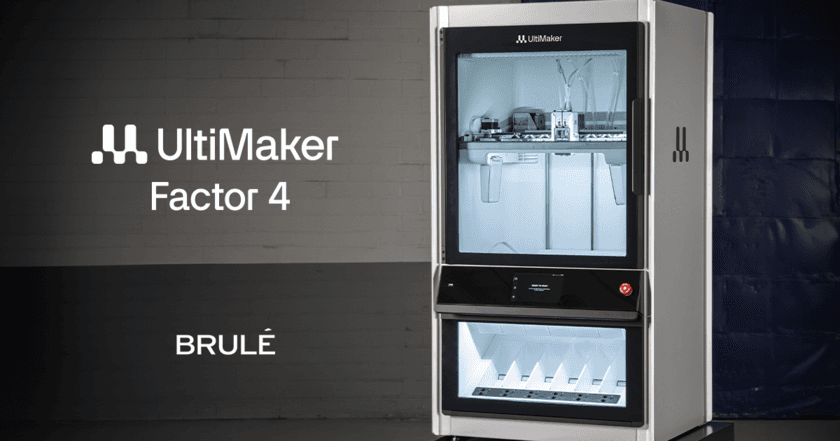 UltiMaker初の産業用3Dプリンタ
「Factor 4」の販売を開始！