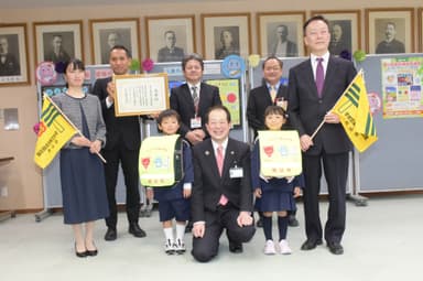 愛媛県松山市で開催された贈呈式の様子