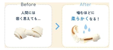 牛皮ガムは『噛む習慣』にぴったり