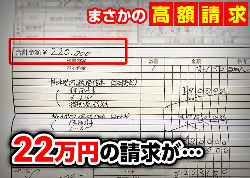 トイレつまりの修理において“悪徳業者”に関する市場調査を実施　
「水道修理のセーフリー」が手口と対策を公開！