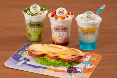 カフェ「ミ　カサ」の販売メニュー