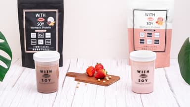 ソイプロテイン「WITH SOY Woman's Protein」とタイアップキャンペーンを開始