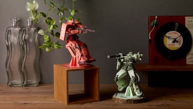 Paper Art si-gu-mi PRO MS-06S シャア専用ザクII／Paper Art si-gu-mi PRO MS-06F ザクII(イメージ)