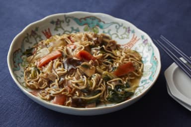 「豆腐干の中華あんかけ(醤油)」