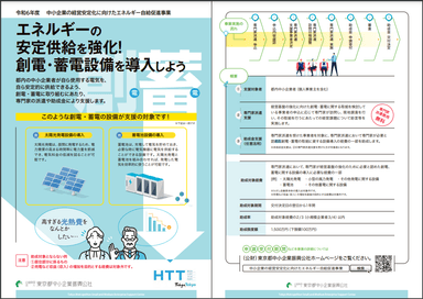 令和6年度「中小企業の経営安定化に向けたエネルギー自給促進事業」