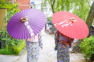 松川沿い