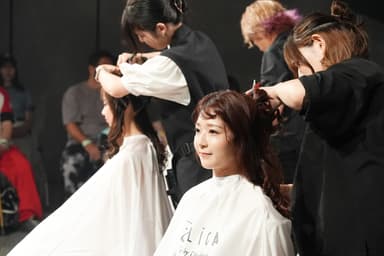 ヘアショー出展例(ELiCA HAIR SHOW)