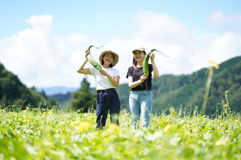 【夏の女子旅応援】オーガニックスキンケア農場でキャンプ　
善玉菌リトリート体験キャンペーン実施中