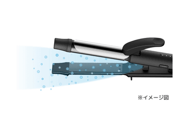 マイナスイオン搭載(マイナスイオン2WAYアイロン 25mm / 32mm　MHI-2587-K / MHI-3287-K)