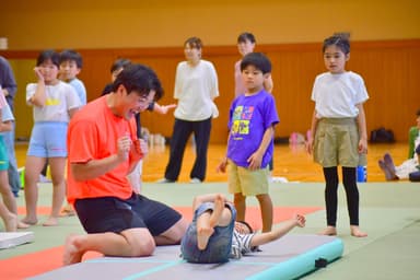 小さいお子さんもチャレンジ！