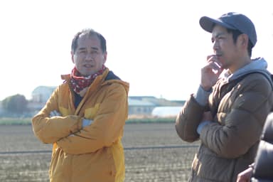 無染土い草の生産者と佐野畳屋店主・佐野