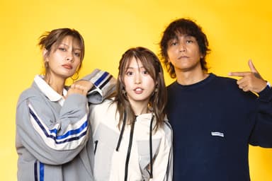 左から：Mishu、KAREN、北野正人