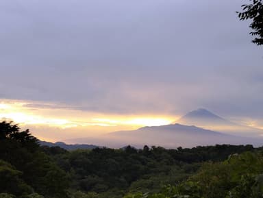 敷地からの風景(富士山ビュー)