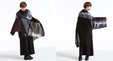 MICHAIL GKINIS AOYAMA - HYBRID PONCHO