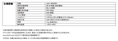 仕様詳細