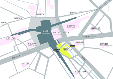 渋谷ストリーム_MAP