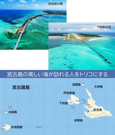 観光客が急増、開発著しい宮古島