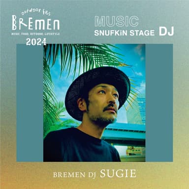 BREMEN 2024 出演アーティスト／SUGIE