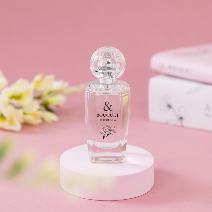 身に纏う香りの花束「& BOUQUET(アンドブーケ)」より
待望のbouquet No.A Eau de Parfum 9月2日に新発売！