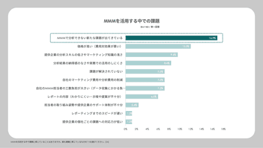 MMMを活用する中での課題