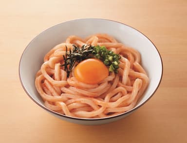 明太子うどんの素調理例