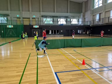 上川町内で開催されたBaseball5体験会の様子(2)