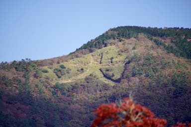 “五山送り火”で有名な「大文字山(如意ヶ嶽)」