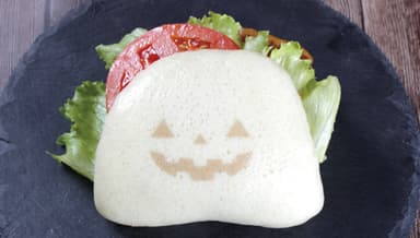 アレンジされたハロウィン角煮まんじゅう