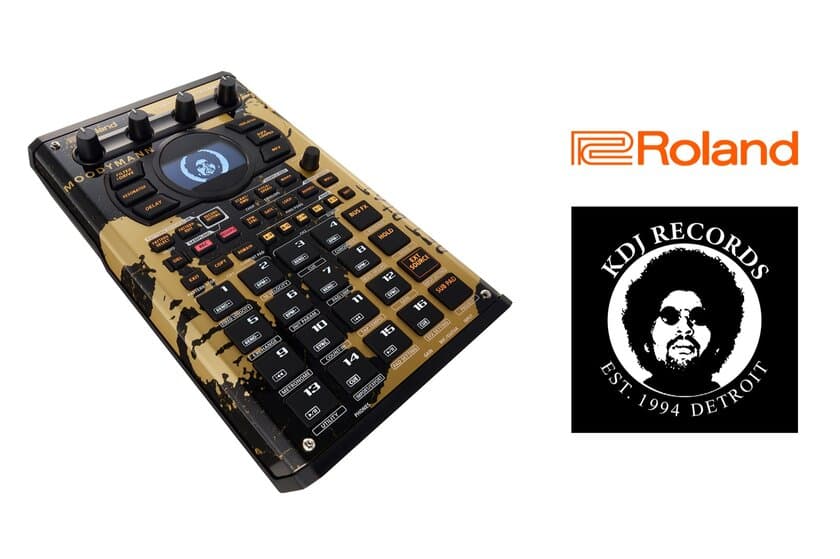 ローランドと「KDJ Records」のコラボによるサンプラー
「SP-404MKII」の限定モデルを発売