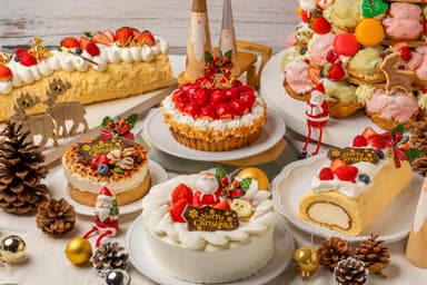 TAMAGOYAのクリスマスケーキ各種　※写真はイメージです