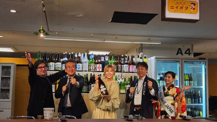 スペシャルゲスト 山口 智子さんが登場！
「にいがた酒の陣 OSAKA」
メディア向けスペシャルイベントを開催しました