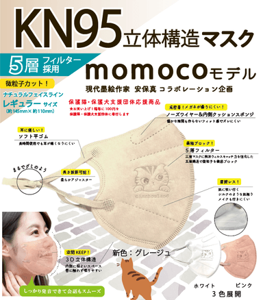 IBR高機能マスクmomocoモデル(3)