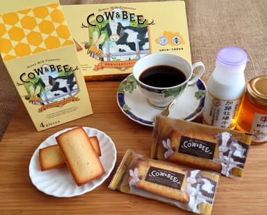 オリジナル商品「COW＆BEE」