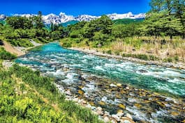 グリーンシーズンの美しい白馬の田園風景(雪の荘より徒歩10分)