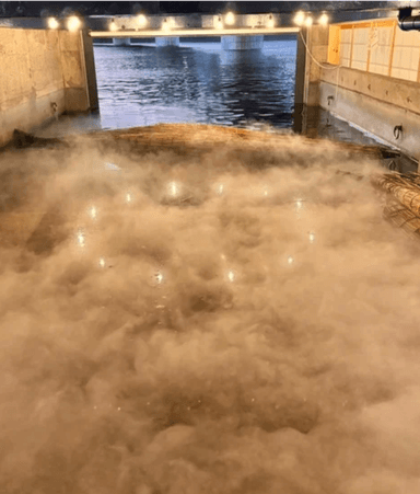 雲海を出すとさらに神秘的に