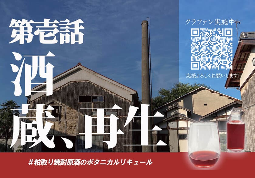 【新感覚】湖国近江の地域資源を活かした
「サトヤマ・リキュール」を開発！
酒蔵再生クラウドファンディングを開始！