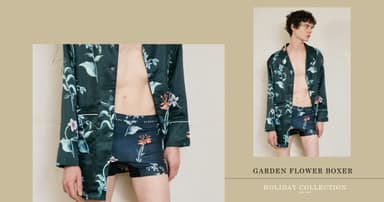 GARDEN FLOWER BOXER