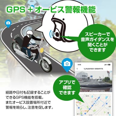 GPS搭載オービス検知