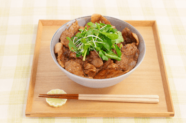 こがしきび砂糖豚丼