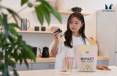 薬学生トレーニーSakuraさん監修の「Impact ホエイプロテイン」ピーチヨーグルトフレーバー好評発売中