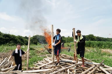 佐倉高校 竹炭の効果を研究