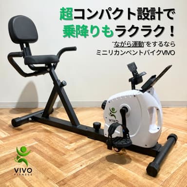 ミニリカンベントバイクVIVO 本体画像