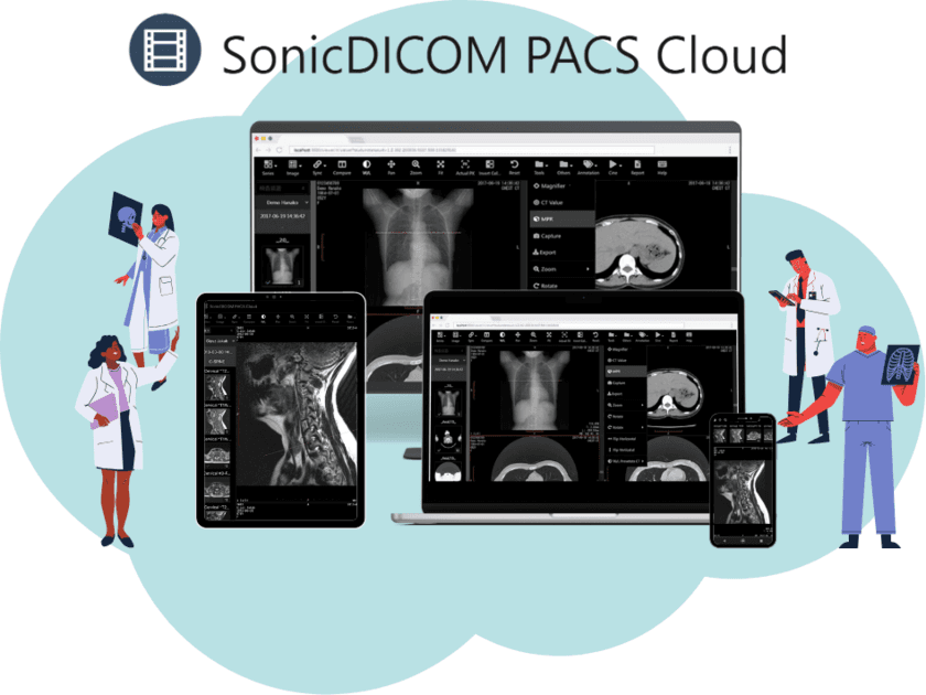 クラウド型医療画像管理システム「SonicDICOM PACS Cloud」が
海外の医療現場で導入拡大