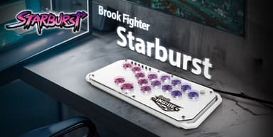 Brook Fighter Starburst 全ボタン型アーケードコントローラー